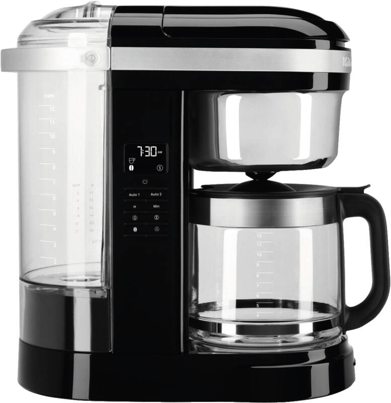 Kitchenaid 5KCM1209EOB Filterkaffeemaschine, Fassungsvermögen bis 12 Tassen, 1,7 l Fassungsvermögen