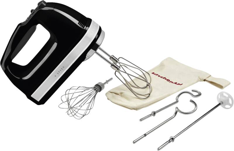 Kitchenaid 5KHM9212EOB Handmixer, 85 Watt Leistung, Geschwindigkeitsstufen: 9