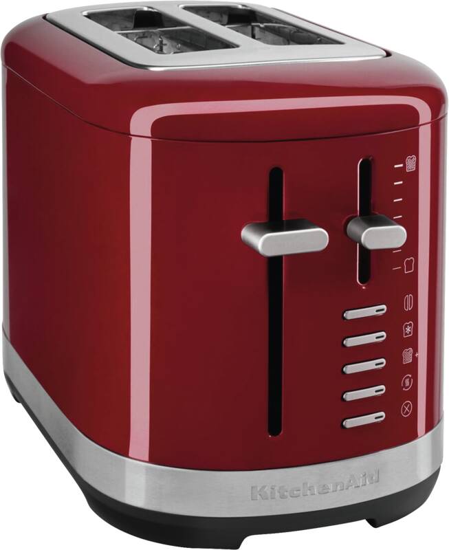 Kitchenaid 5KMT2109EER 2-Scheiben-Toaster, extra breite Toastschlitze, Auftaufunktion