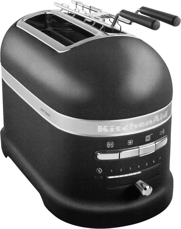 Kitchenaid 5KMT2204EBK 2-Scheiben-Toaster, Auftaufunktion, Bagel-Funktion (Perfekt für Bagels und Brötchen: innen getoastet