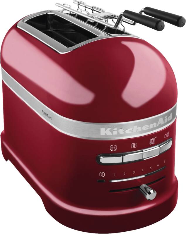 Kitchenaid 5KMT2204ECA 2-Scheiben-Toaster, Auftaufunktion, Bagel-Funktion (Perfekt für Bagels und Brötchen: innen getoastet