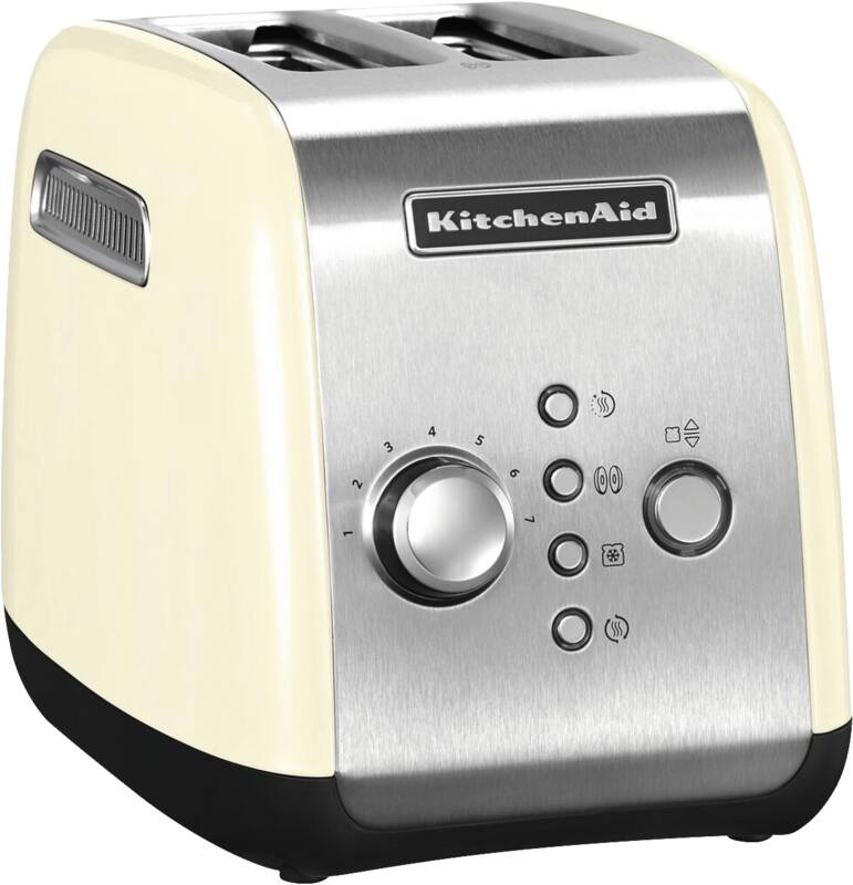 Kitchenaid 5KMT221EAC 2-Scheiben-Toaster, extra breite Toastschlitze, Auftaufunktion