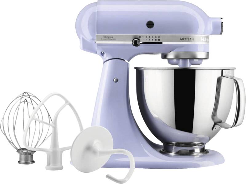 Kitchenaid 5KSM125ELR Küchenmaschine, Metall-Gehäuse, 300 Watt Leistung