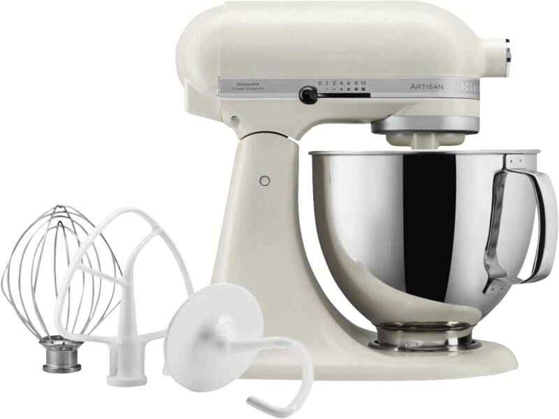 Kitchenaid 5KSM125EPL Küchenmaschine, Metall-Gehäuse, 300 Watt Leistung