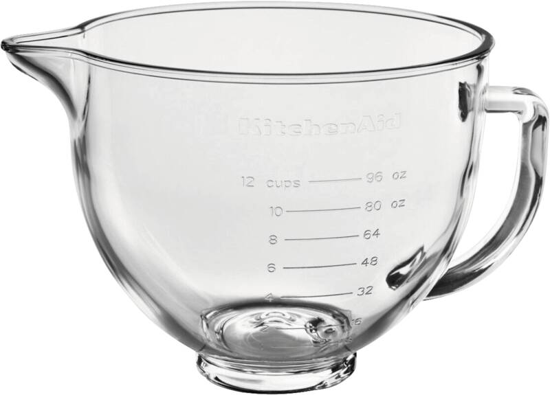 Kitchenaid 5KSM5GB 4,8 l Rührschüssel (Glas) für Mixer-/Küchenmaschinen