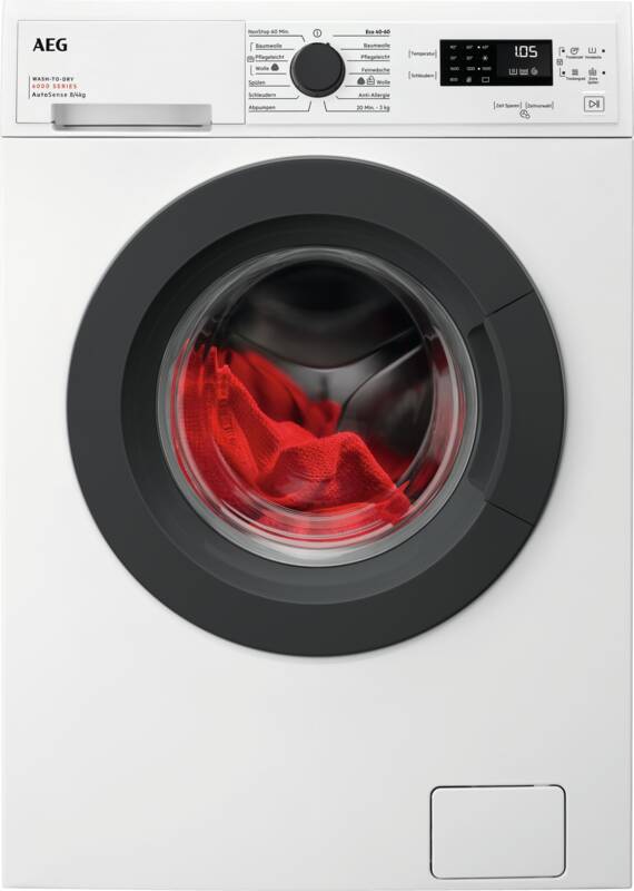 AEG LWK6A50680 Waschtrockner, 8 kg Füllmenge Waschen, 4 kg Füllmenge Trocknen