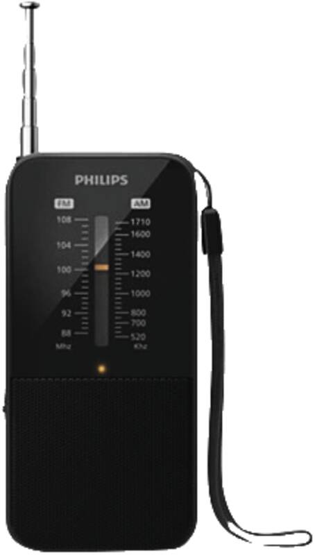 Philips TAR1509/00 Taschenradio, Empfang UKW, Kopfhörer-Anschluss
