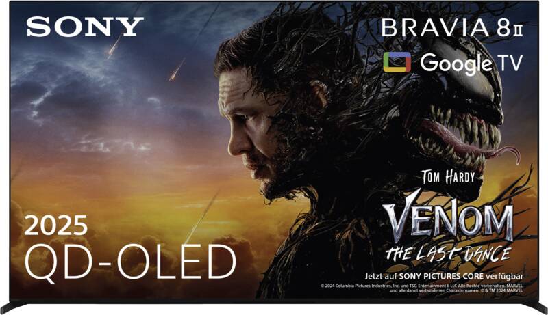 Sony K55XR8M25BP.CEI 139 cm OLED-Fernseher, 55 Zoll, Auflösung: 3.840x2.160 Pixel