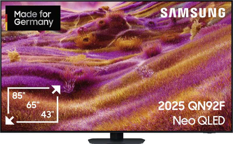 Samsung GQ55QN92FATXZG 55 Zoll, Auflösung: 3.840x2.160 Pixel, 4K Ultra HD