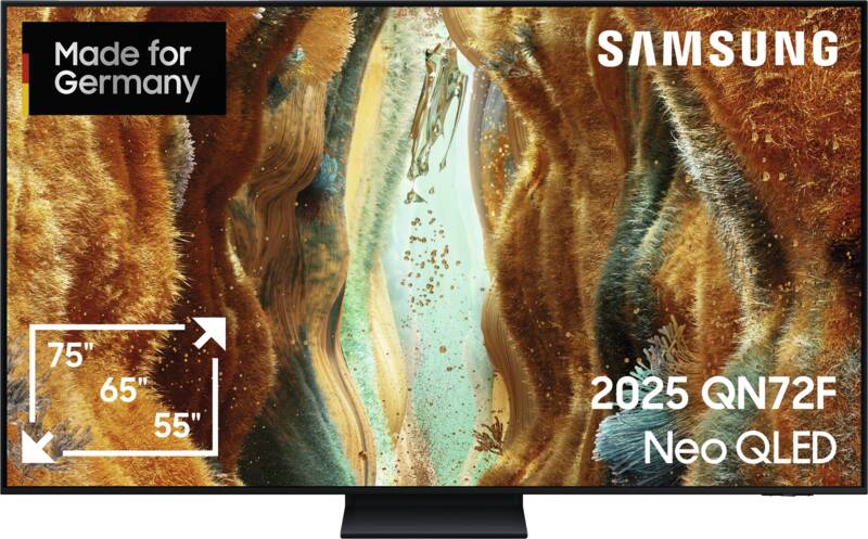 Samsung GQ75QN72FATXZG 189 cm LED-Fernseher, 75 Zoll, Auflösung: 3.840x2.160 Pixel
