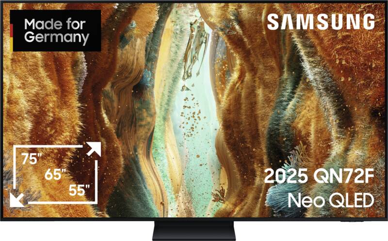 Samsung GQ55QN72FATXZG 138 cm LED-Fernseher, 55 Zoll, Auflösung: 3.840x2.160 Pixel