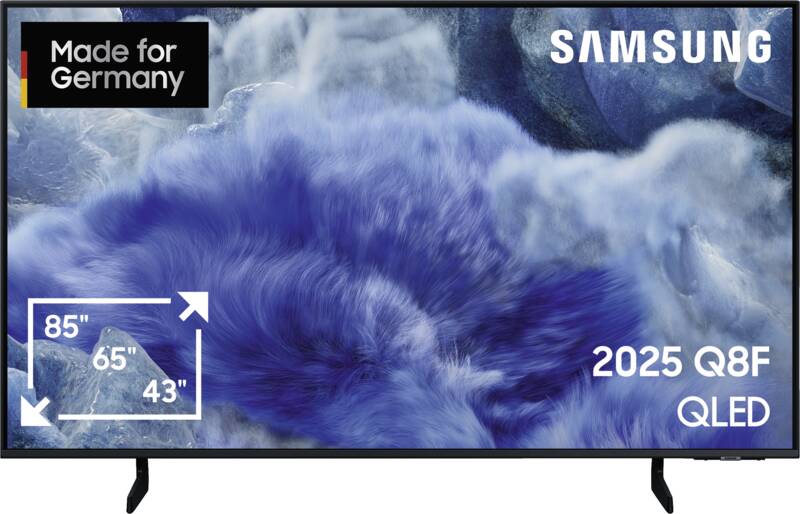 Samsung GQ43Q8FAAUXZG 108 cm LED-Fernseher, 43 Zoll, Auflösung: 3.840x2.160 Pixel
