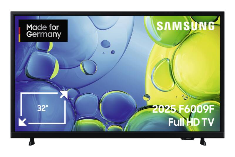 Samsung GU32F6009FUXZG 80 cm LED-Fernseher, 32 Zoll, Auflösung: 1.920x1.080 Pixel