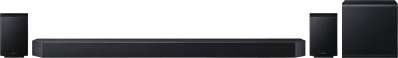 Samsung HW-Q995GF/ZG Soundbar, 11.1.4 Kanal-System, Q-Symphony für die perfekte Abstimmung von TV und Soundbar (gleichzeitige Soundwiedergabe über TV 