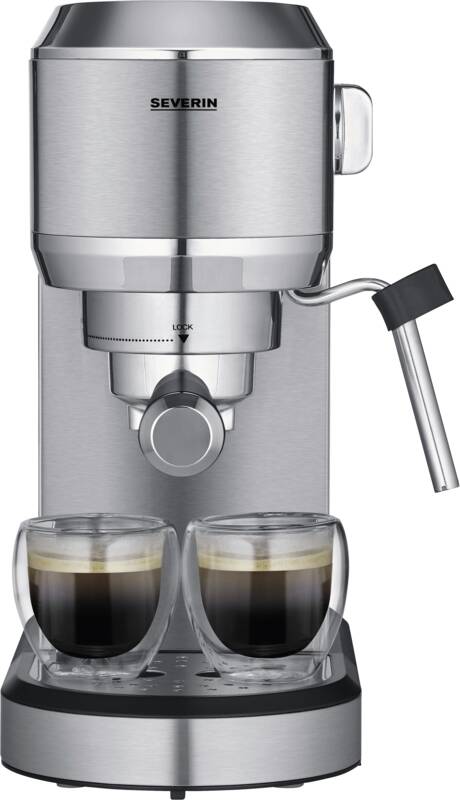 Severin KA 5997 Espresso-Maschine, Siebträger, 20 bar Pumpendruck