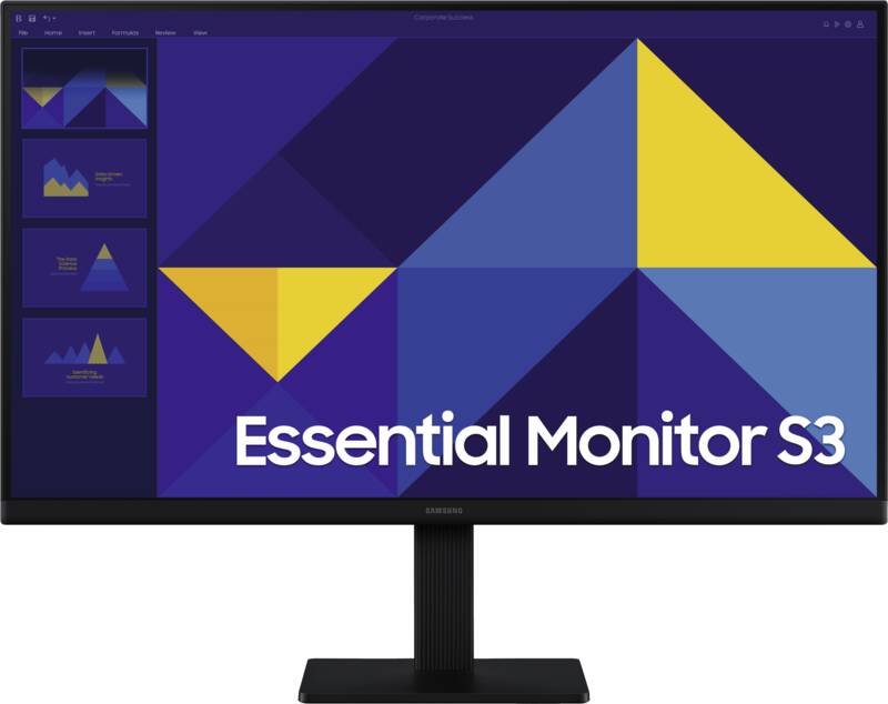 Samsung Essential Monitor S27D304GAU 68 cm LED-Monitor, 27 Zoll, 16:9 Bildformat