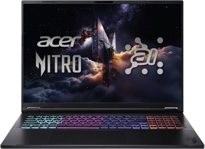 Acer Nitro 18 AI (AN18-61-R3AA) Notebook, speziell geeignet für Gaming, 45,72 cm Bildschirm