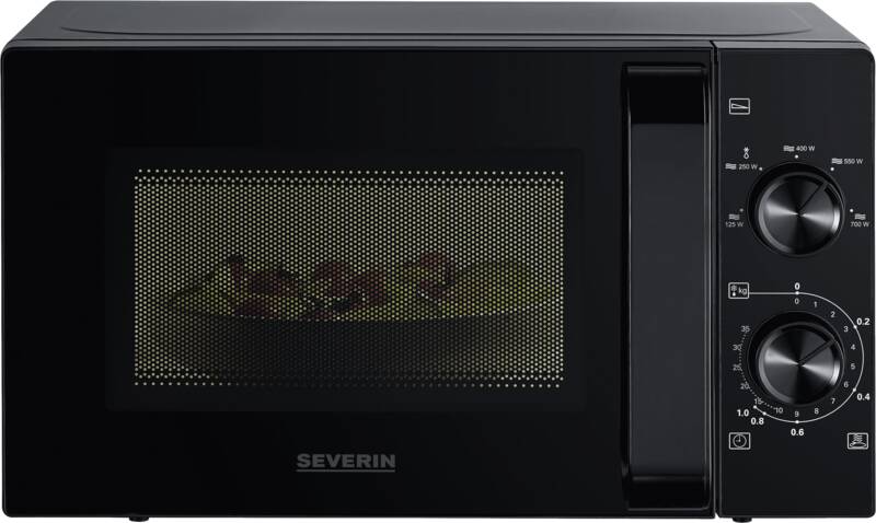 Severin MW 7790 Solo-Mikrowelle, 20 l Garraum, Auftauprogramm