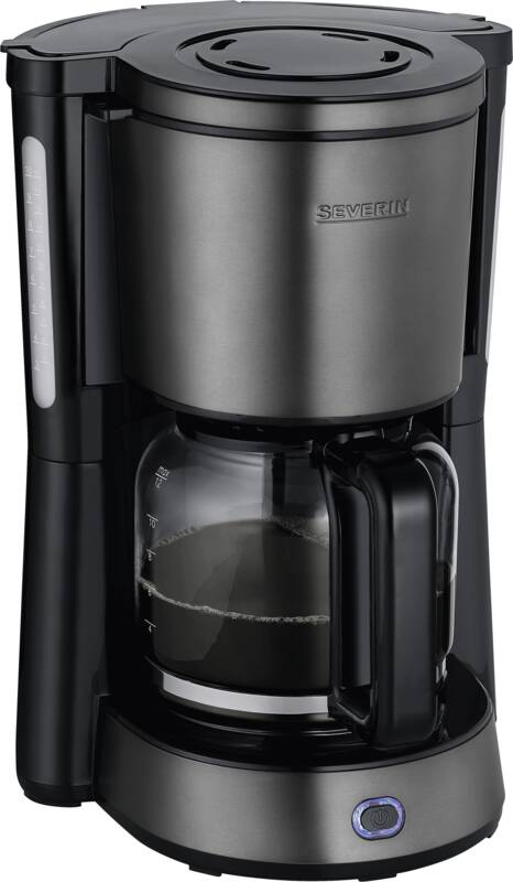 Severin KA 9340 Filterkaffeemaschine, Fassungsvermögen bis 12 Tassen, 1,25 l Fassungsvermögen