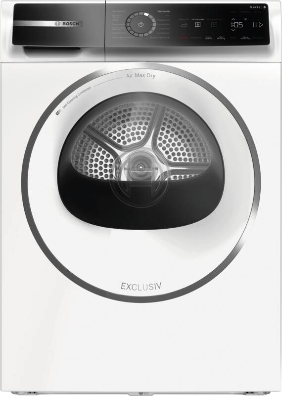 Bosch WRB247C90 Select Line Wärmepumpentrockner, 9 kg Füllmenge, Sensitiv-Drying-Trommelsystem