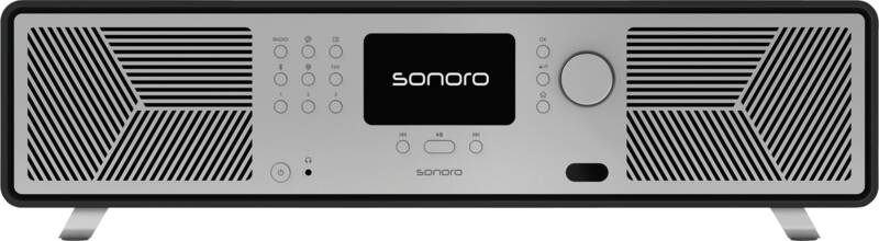 Sonoro AVATON Stereo-Audiosystem, Remote App kompatibel für iPhone, Android