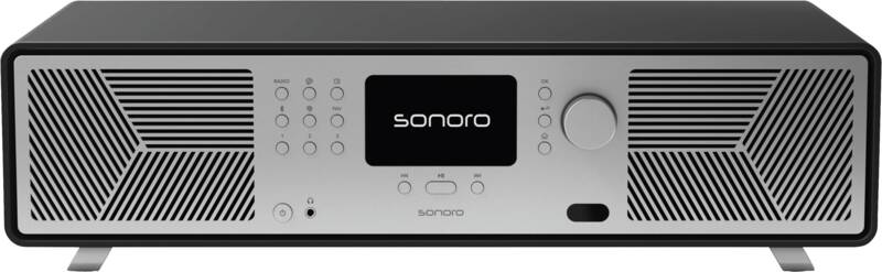 Sonoro AVATON Stereo-Audiosystem, Remote App kompatibel für iPhone, Android