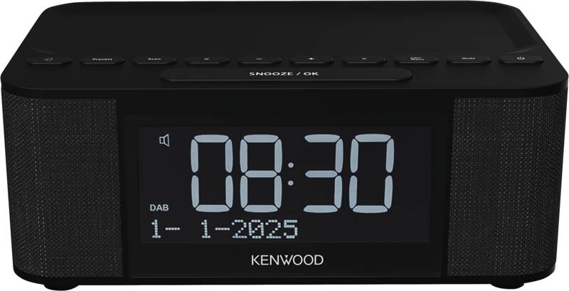 Kenwood CR-ST 55 DAB Uhrenradio, Stereo, DAB-Empfang