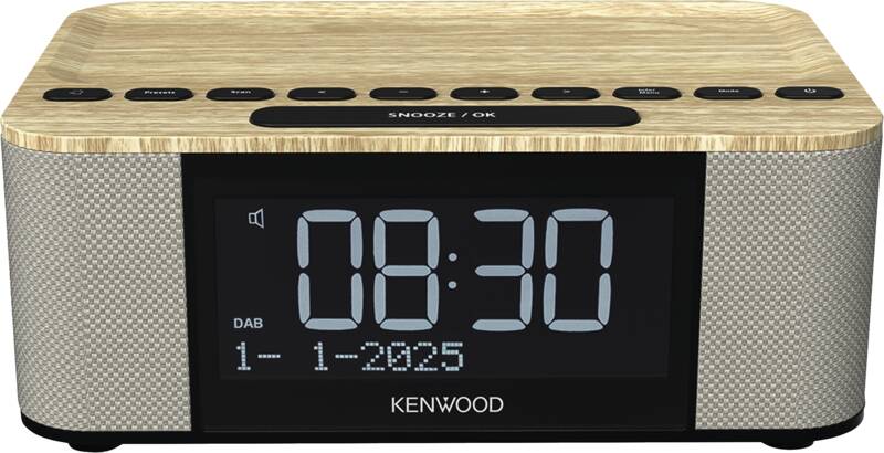 Kenwood CR-ST 55 DAB Uhrenradio, Stereo, DAB-Empfang