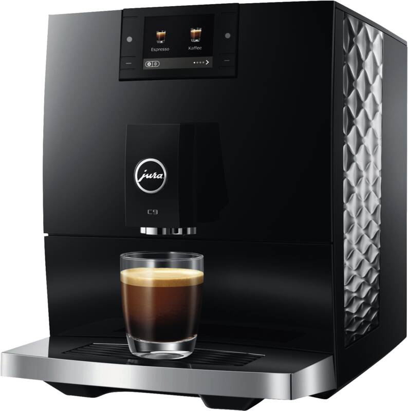 JURA C9 (EA) Kaffeevollautomat, 15 bar Pumpendruck, einstellbare Brühtemperatur