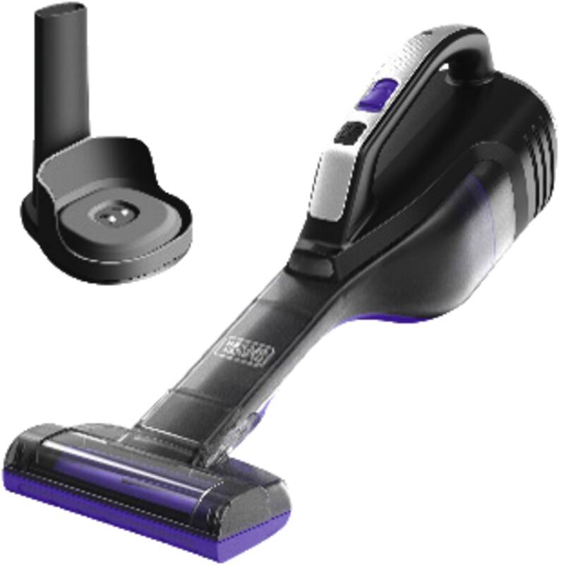Black + Decker DVD320BP Akku-Handsauger, bis zu 16 Minuten Betriebszeit, Li-Ionen-Akkusystem