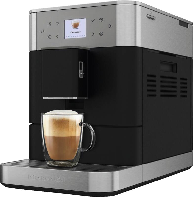 Kitchenaid 5KES8556EBK Kaffeevollautomat, 15 bar Pumpendruck, einstellbare Brühtemperatur