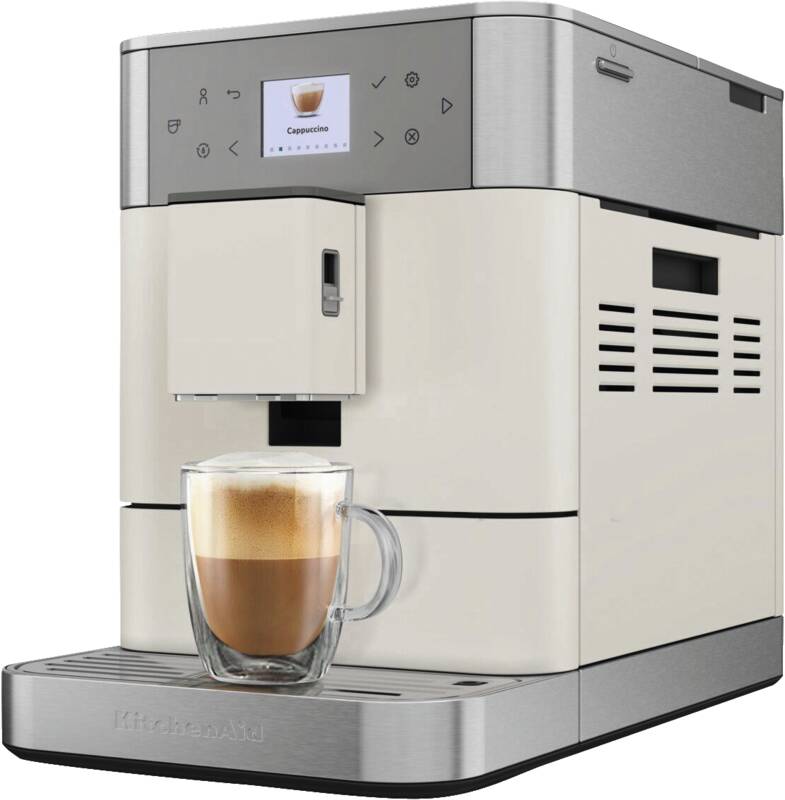 Kitchenaid 5KES8556EPL Kaffeevollautomat, 15 bar Pumpendruck, einstellbare Brühtemperatur