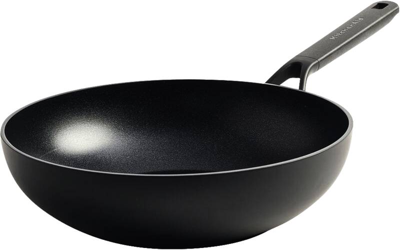 Kitchenaid Wok 28cm Wokpfanne, Eigenschaften 28 cm Durchmesser, Aluminium