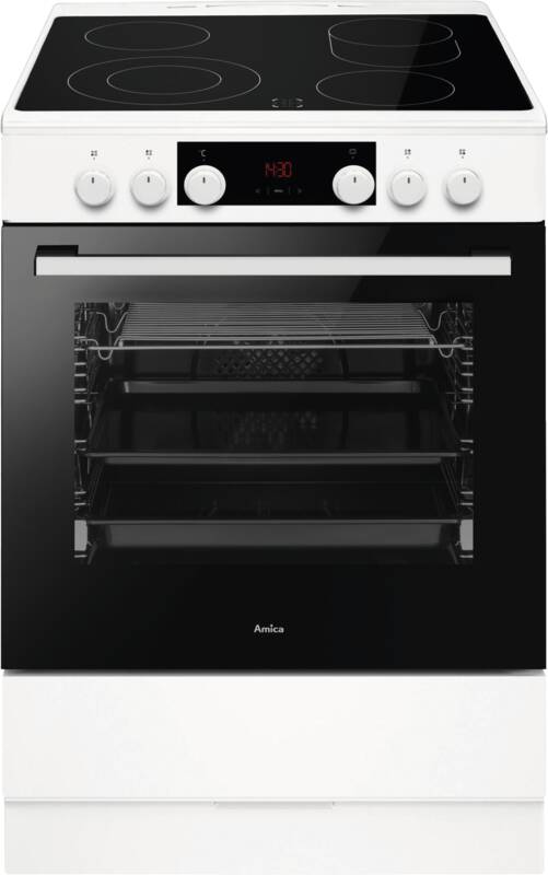 Amica SHCX 913 110 W Stand-Herd, Elektro-Backofen, 77 l Garraum