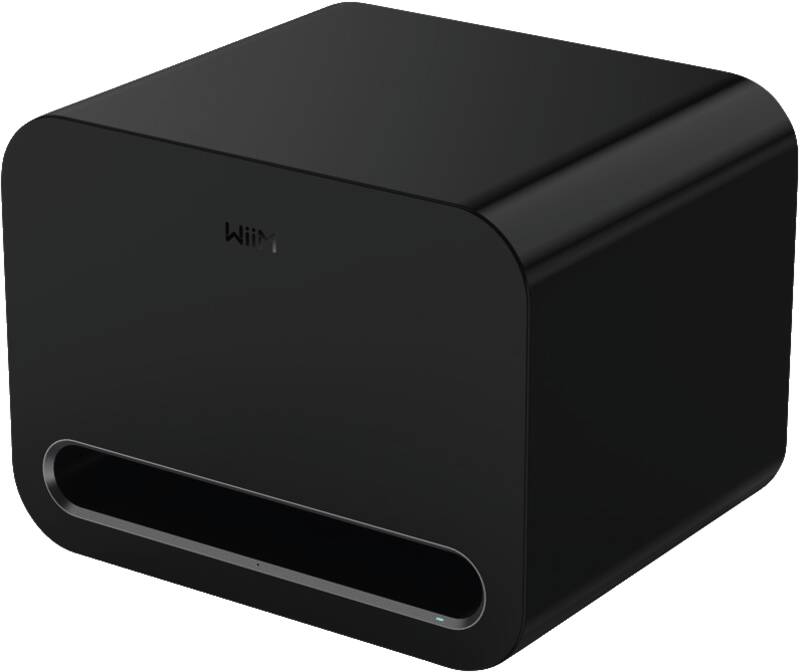 WiiM Sub Pro Subwoofer (passiv), bis 250 Watt empfohlene Verstärkerleistung, Datenübertragung Bluetooth-Schnittstelle