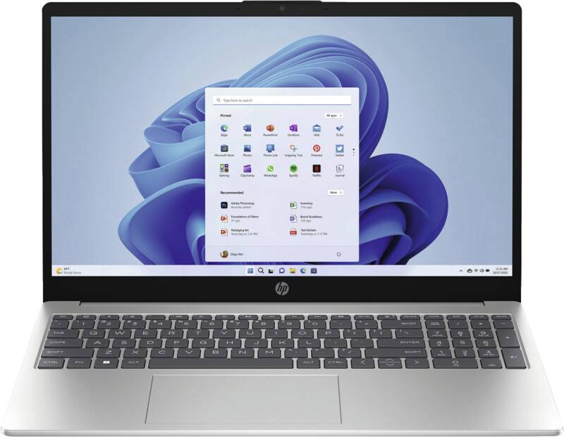 HP 15-fd1555ng Notebook, 39,6 cm Bildschirm, 15,6 Zoll