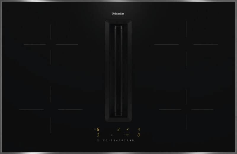 Miele KMDA 7272-1 FR Silence Glaskeramik-Kochfeld autark, integrierter Dunstabzug, Bedienung vorne