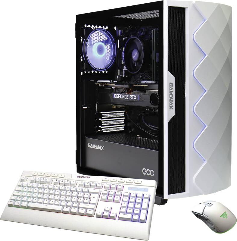 Hyrican GAMEMAX Diamond WT 7798 Gamer-PC, AMD Ryzen 7 Prozessor, Modell 5700X