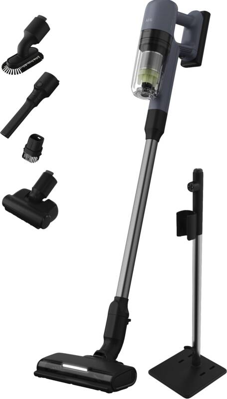AEG AP72ABEPP Akku-Stielsauger, Auto Stufe (automatische Anpassung an alle Bodenarten), Beleuchtung an der Bodendüse