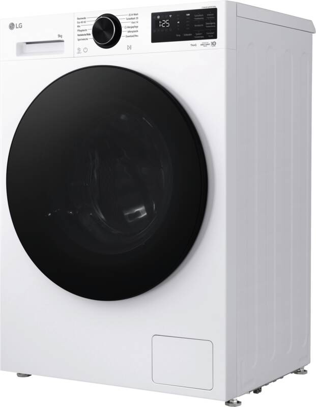 LG F2X7SLIM9W Waschmaschine, 9 kg Füllmenge, Schleuderdrehzahl U/min: maximal 1.200