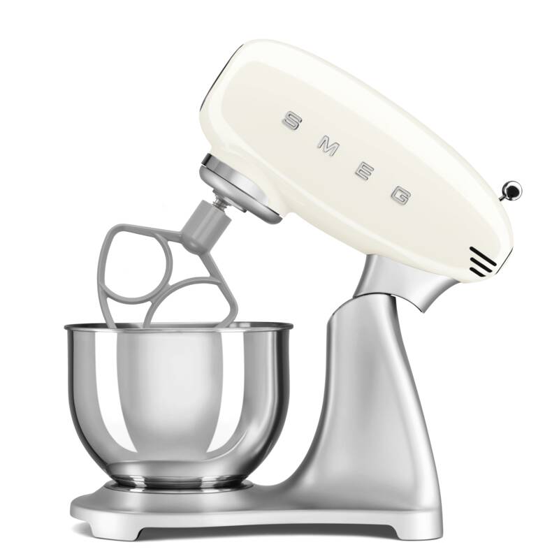 Smeg SMF04CREU Küchenmaschine, Metall-Gehäuse, 800 Watt Leistung