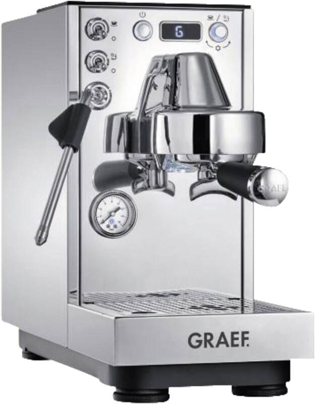 Graef ES 1100 EU Espresso-Maschine, Siebträger, Thermoblocksystem