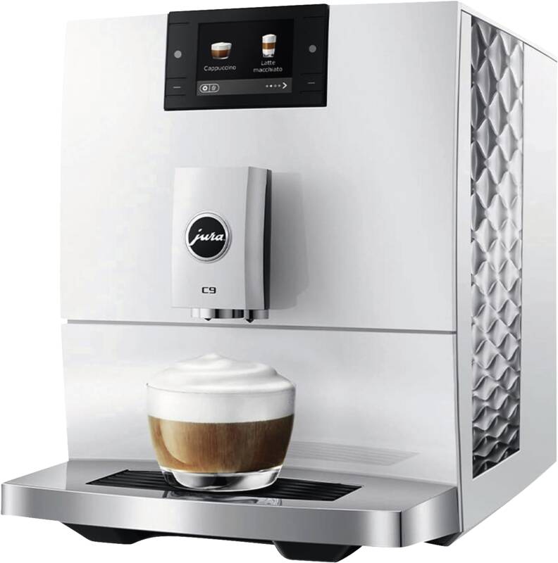 JURA C9 (EA) Kaffeevollautomat, 15 bar Pumpendruck, einstellbare Brühtemperatur