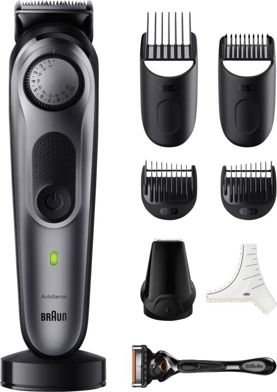 Braun Personal Care BT 7420 Bart-/Haarschneider, Nass-/Trockenanwendung, Akkubetrieb