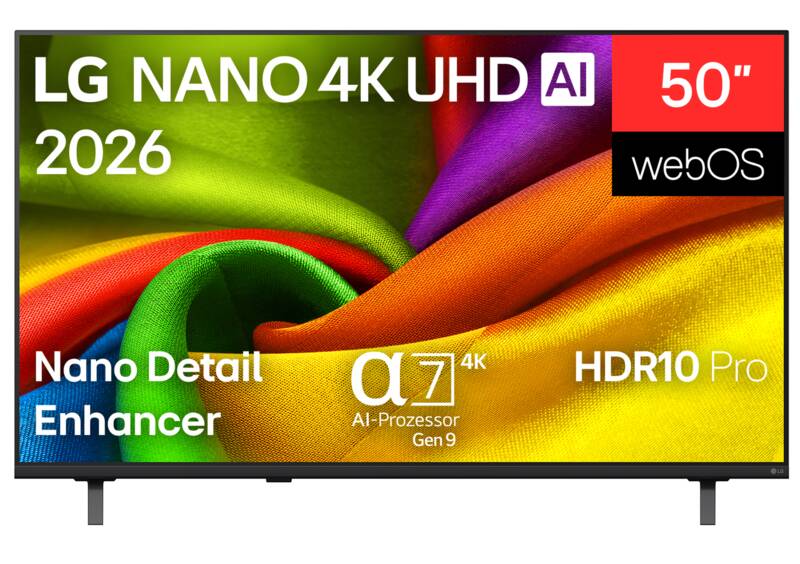 LG 50NU900B6LA 126 cm LED-Fernseher, 50 Zoll, Auflösung: 3.840x2.160 Pixel