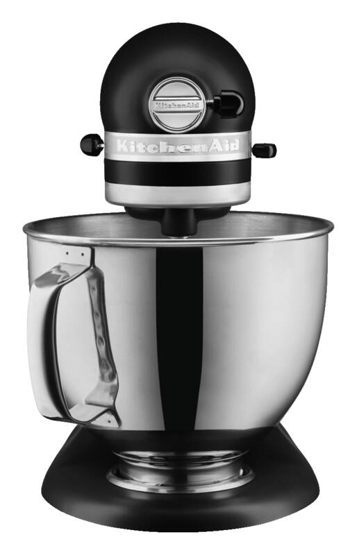 Kitchenaid 5KSM125EBM Küchenmaschine, Metall-Gehäuse, 300 Watt Leistung