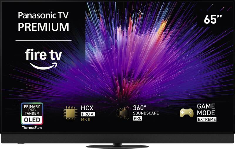 Panasonic TV-65Z95BEGA 164 cm OLED-Fernseher, 65 Zoll, Auflösung: 3.840x2.160 Pixel