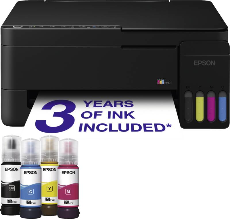 Epson EcoTank ET-2914 Multifunktionsdrucker, Tintenstrahldruck, Tintentanksystem