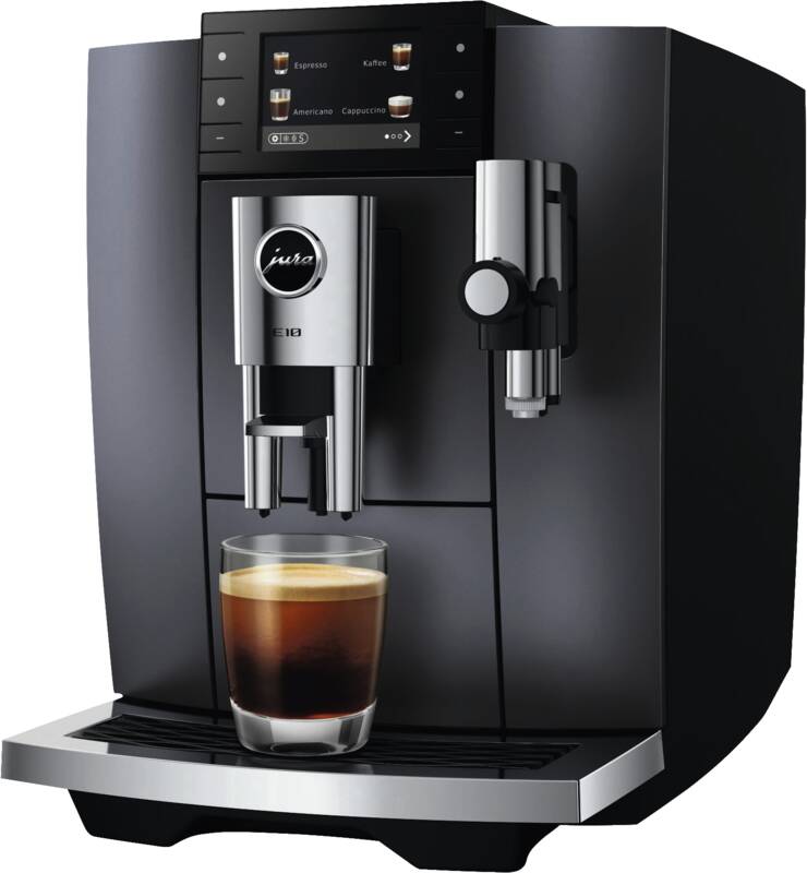 JURA E10 (EA) Kaffeevollautomat, 15 bar Pumpendruck, einstellbare Brühtemperatur