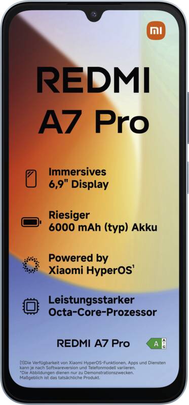 Xiaomi REDMI A7 Pro 128GB Smartphone, Quadband, LTE